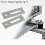Fördjupningsplattor typ 90 till PanCake för Daikin X-serie