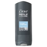 Dove Men+Care Clean Comfort Caring Formula Body and Face Wash 400ml