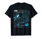 Star Wars The Last Jedi Millennium Falcon Light Freighter T-Shirt