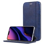 Mobile Phone Cases/Covers, For iPhone 11 Pro Business Style Horizontal Flip Leather Case, with Holder & Card Slots (Color : Blue)