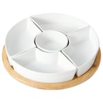 Dorre-Samara Bowl Set With Spinable Tray