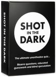 Shot in the Dark The Ultimate Unorthodox Quiz Game | 2+ players | Adults & Kids