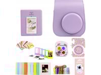 Loveinstant 8In1 Fodral Ramar Album Fuji Instax Mini 11 - Lila