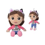 Universal - Gabby et la Maison Magique, Gabby, 45cm, câlins, Peluche, à partir de 0 Mois