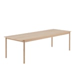 Muuto - Linear Wood Table 260 cm, Oak - Träfärgad - Träfärgad - Matbord - Trä