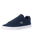 LacosteLerond Pro BL 123 1 CMA Canvas Trainers - Navy/White