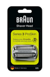 BRAUN 32S SERIES 3 ELECTRIC SHAVER REPLACEMENT FOIL CASSETTE CARTRIDGE - SILVER