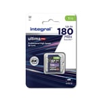 Integral 1TB SD Card 4K Video Read Speed 180MB/s and Write Speed 150MB/s SDXC V30 U3 180-V30 Our Fastest Ever High Speed SD Memory Card