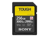 Sony SF-G series TOUGH SF-G256T - Flash-minneskort - 256 GB - Video Class V90 / UHS-II U3 / Class10 - SDXC UHS-II