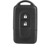 Eosnow - Coque de protection intelligente pour clé télécommande de voiture abs à 2 boutons, compatible avec Nissan