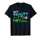 VR Console Virtual Reality Player Gamer Player Gift T-Shirt