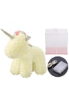 Artificial Rose Unicorn with Gift Box & Light