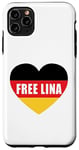 iPhone 11 Pro Max Free Lina Freedom For Lina German Flag Heart Graphic Case