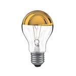Toppförspeglad glödlampa guld 415lm E27 40W 