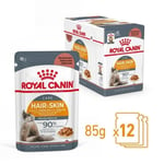 Royal Canin Hair & Skin Care Gravy Adult v&aring;tf&ocirc;r til katt