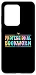 Galaxy S20 Ultra Reading Book tie dye book Lover ,Professional bookworm Case