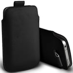 KP TECHNOLOGY Nokia 5.3 Pull Tab PU Leather Pull Tab Pouch For Nokia 5.3 (BLACK)