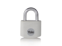 Yale YE3B/50/126/1/GR, Konventionellt hänglås, Tangentlås, Lika låsning, Grå, Gjuten aluminium, Härdat stål