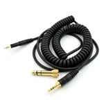 Replacement Audio Cable for Audio-Technica ATH M50X M40X Headphones Black 2 Y3E7