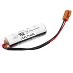 Batteri till ER14500 för Toshiba, 3.6V, 2000mAh