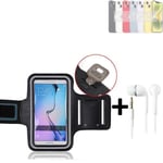 Neoprene Armband for Apple iPhone 15 Plus Headset Jogging Sports Armband Case