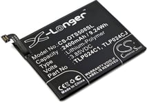 Kompatibelt med Alcatel LX A502DL, 3.85V, 2400 mAh