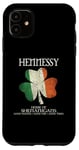 Coque pour iPhone 11 Hennessy Nom de famille Irlande Maison irlandaise des shenanigans