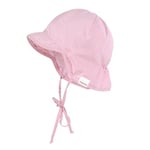 Maximo S child hatt rosa och vitrutig