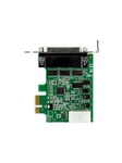 StarTech.com 4 Port PCI Express RS232 Serial Adapter Card - 16950 UART - serial adapter
