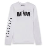 The Batman The Bat Men's Long Sleeve T-Shirt - White - S