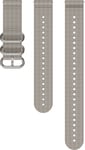 Suunto 22 mm explore 1 -textilarmband sand gray m+l SS050856000