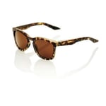 100% Sunglasses Hudson Havana, Bronze lens