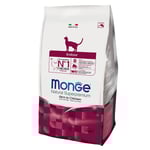 Ekonomiförpackning: 3 x 1,5 kg Monge Natural Superpremium kattfoder -  Katt inomhus