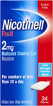 Nicotinell Nicotine Gum, Quit Smoking Aid, Fruit Flavour, 2 mg, 96 Pieces UK