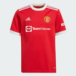 Manchester United Football Shirt Kids 9 10 Years Adidas Home Kit Boys