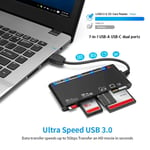 USB 3.0 Multifunction Card Reader /XD/MS//TF Card 7-In-1 USB Card Reader9391