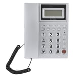 wendeekun Corded Telephone, Home Office Telephone, Desk Large Button Telephone Single Wired Corded Phone for Home Office