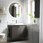 IKEA HAVBÄCK / ORRSJÖN kommod m dörrar/tvättställ/kran 82x49x71 cm