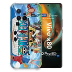 Coque pour Vivo X80 Pro 5G Manga One Piece Sunny