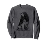 Dog Cavalier King Charles Spaniel Sweatshirt