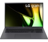 LG gram 17 17Z90S-G.AA79A1 17" Laptop - Intel®Core Ultra7, 1 TB SSD, Dark Grey, Silver/Grey