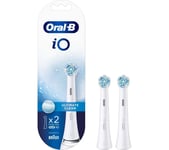 ORAL B Ultimate Clean Replacement Toothbrush Head  Pack of 2, White