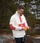Amundsen Sports Vagabond Cord Fleece Mens Natural/Weathered Red, L