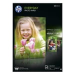 Fotopapper A4 HP Everyday photo paper, Glossy