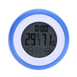 Lcd Digital Indoor Thermometer Hygrometer Touchscreen Temperatur Blue