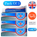 Haemorrhoid Pain Relief Ointment Care Rapid External Anal Treatment Cream 25g x3