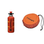 Trangia Fuel Bottles, Red, 0.3 Litre & Series Stove Bags, Size 25 - Orange