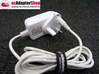 White UK Plug Adapter Charger for Motorola Baby Monitor BOTH MBP43 MBP43 DEVICES