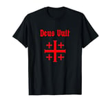 Jerusalem Cross Crusades Emblem Knights Templar Soldiers T-Shirt