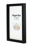 Fotoram Elegant Box Svart - 30x40 cm